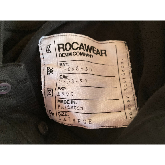 Vintage Rocawear Men's SIZE 3XL Polo Shirt RN# 1-068-130 Great Condition! - Picture 4 of 4